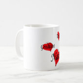 flutter.harten.nanny koffiemok (Voorkant links)