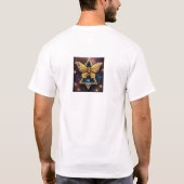"Flutter in stijl" of "Wings of Elegance" T-shirt (Achterkant)