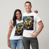 "Flutter in stijl" of "Wings of Elegance" T-shirt (Unisex)