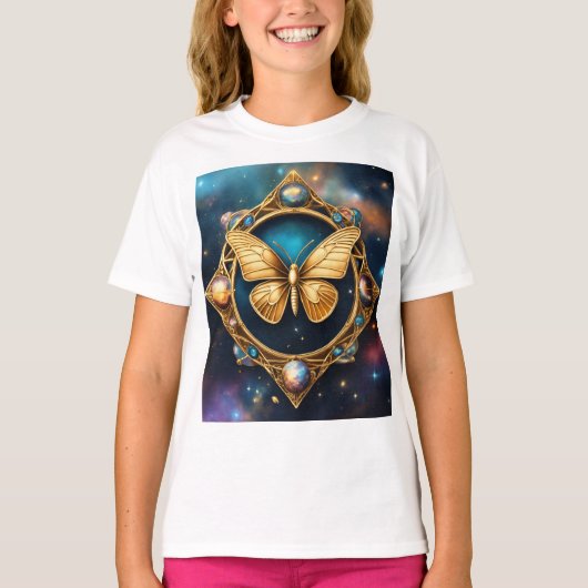 "Flutter in stijl" T-shirt (Voorkant)