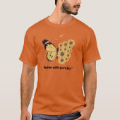 Flutter met vreugde t-shirt (Voorkant)
