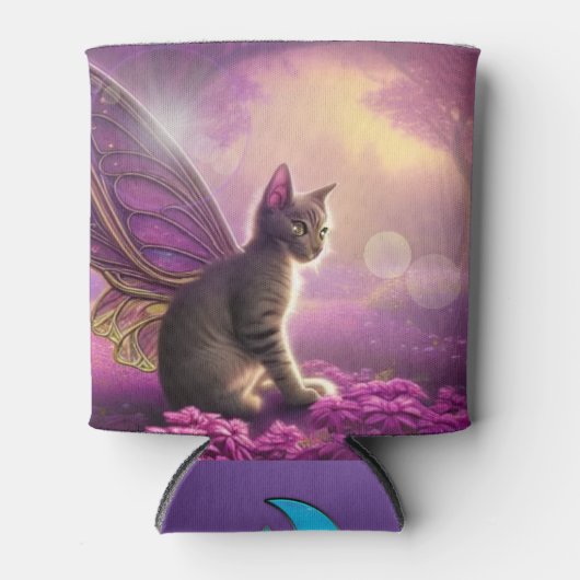 Flutter Mytt Kat- Blikjeskoeler (Voorkant)