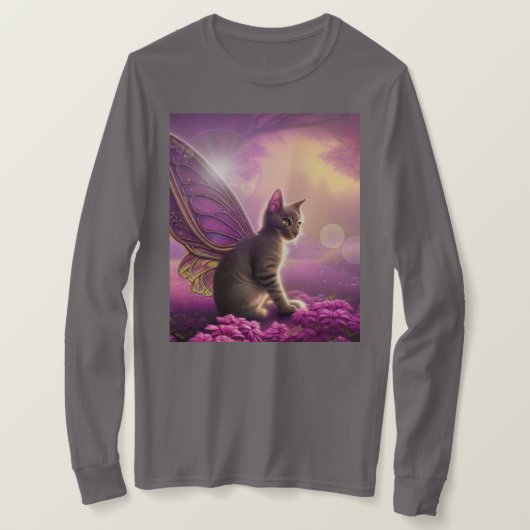 Flutter Mytt Kat- T-shirt (Design voorkant)