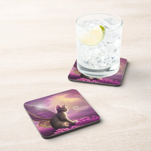 Flutter Mytt Kttty- Bier Onderzetter (Rechterzijde)