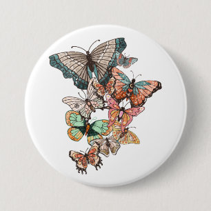 Flutter naar de lente ronde button 7,6 cm