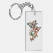 Flutter naar de lente sleutelhanger (Voorkant Links)