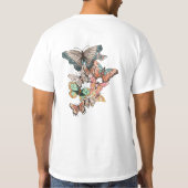 Flutter naar de lente t-shirt (Achterkant)