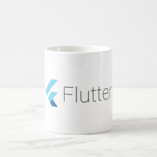 flutter-ontwikkelaar koffiemok