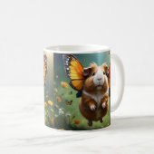 Flutter Paws: het cavia neemt de vlucht Koffiemok (Voorkant rechts)