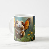 Flutter Paws: het cavia neemt de vlucht Koffiemok (Voorkant links)