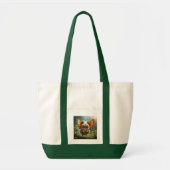 Flutter Paws: het cavia neemt de vlucht Tote Bag (Voorkant)