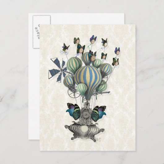 Flutter Tijd 2 Briefkaart (Voorkant / Achterkant)