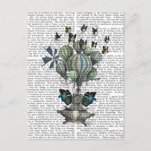 Flutter-tijd Briefkaart (Voorkant)