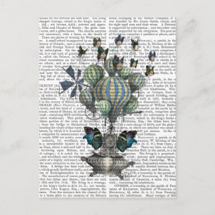 Flutter-tijd Briefkaart