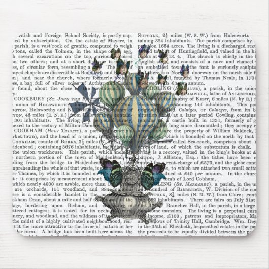 Flutter-tijd Muismat (Voorkant)