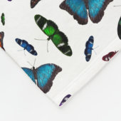 Flutterbies Fleece Deken (kies kleur) (Hoek)