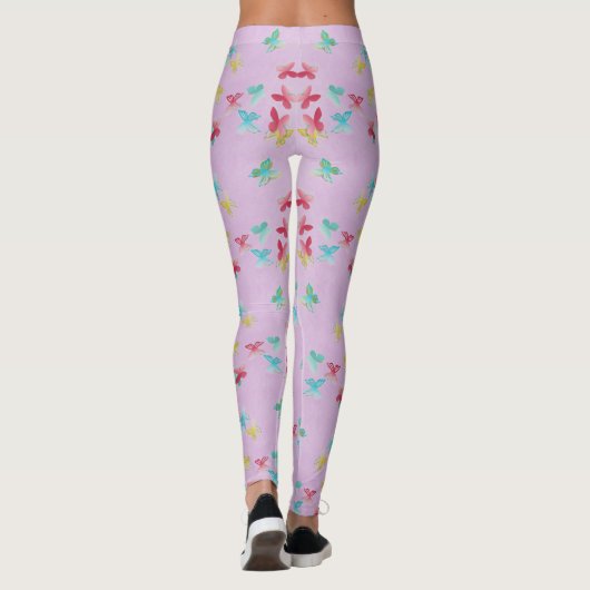 Flutterbies Leggings (Achterkant)