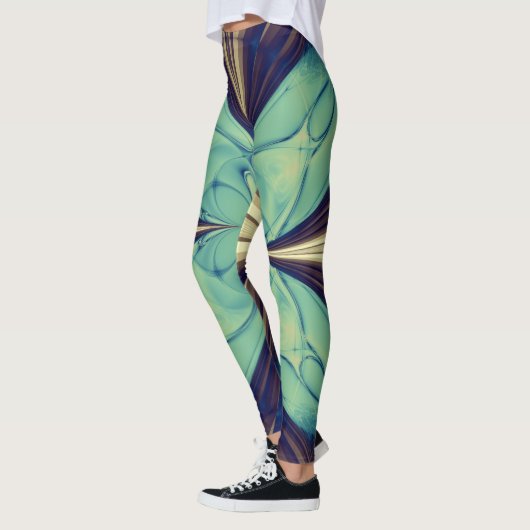 FlutterBlues-Leggings Leggings (Links)