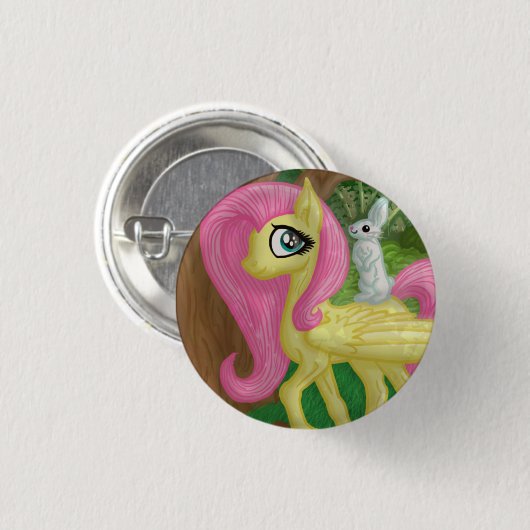 Flutterbutton Ronde Button 3,2 Cm (Voorkant /achterkant)