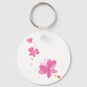 FLUTTERBY BUTTERFLIES : reeks drie 1 Sleutelhanger (Voorkant)