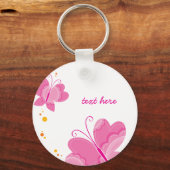 FLUTTERBY BUTTERFLIES : reeks drie 1 Sleutelhanger (Voorkant)