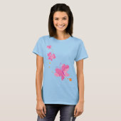 FLUTTERBY BUTTERFLIES : reeks drie 1 T-shirt (Voorkant volledig)