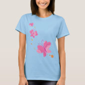 FLUTTERBY BUTTERFLIES : reeks drie 1 T-shirt (Voorkant)