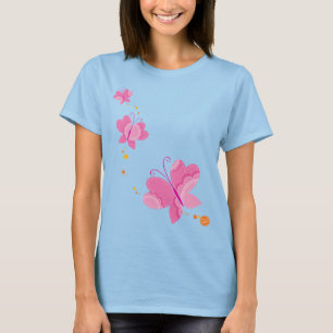 FLUTTERBY BUTTERFLIES : reeks drie 1 T-shirt