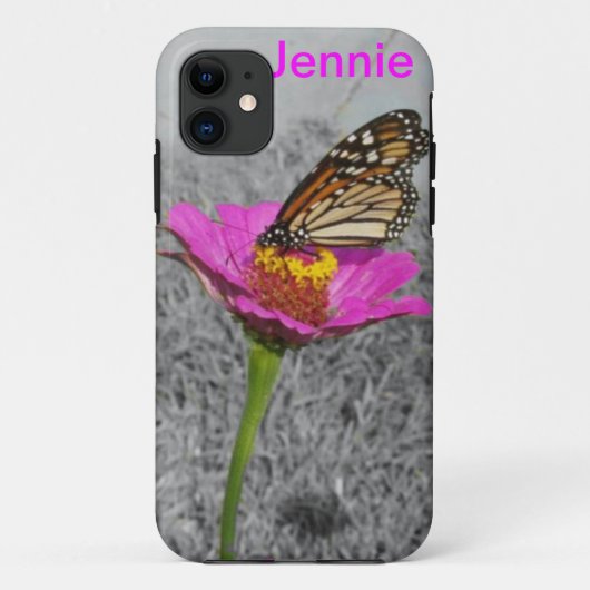 Flutterby Butterfly iPhone 5 hoesje *personalize* (Achterkant)