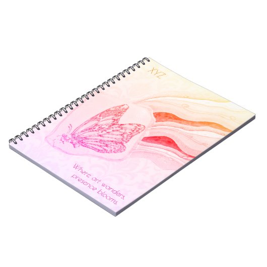 Flutterby Butterfly Spiral Notitieboek (Linkerzijde)