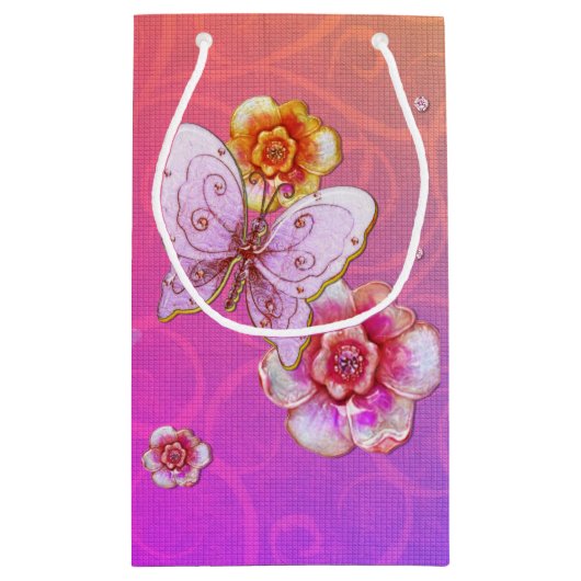 Flutterby Graffiti Jeweled Klein Cadeauzakje (Achterkant)