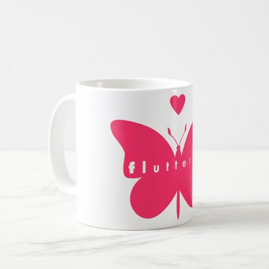 Flutterby Koffiemok (Voorkant links)