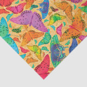 Flutterby Summer Butterflies Multicolor Tissuepapier (Detail)