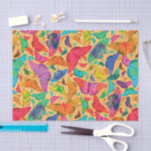 Flutterby Summer Butterflies Multicolor Tissuepapier (Craft)