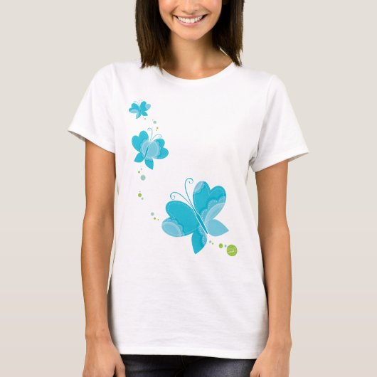 FLUTTERBY VLINDERS :: serie van drie 2 T-shirt (Voorkant)