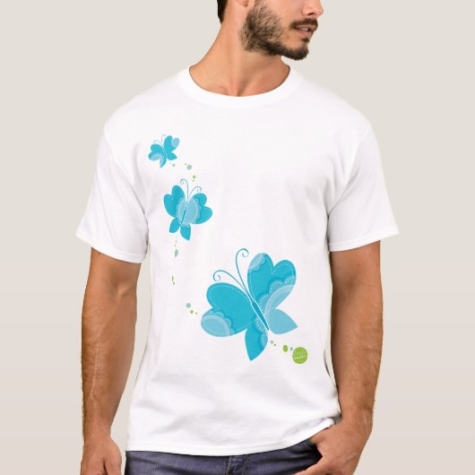 FLUTTERBY VLINDERS :: serie van drie 2 T-shirt (Voorkant)