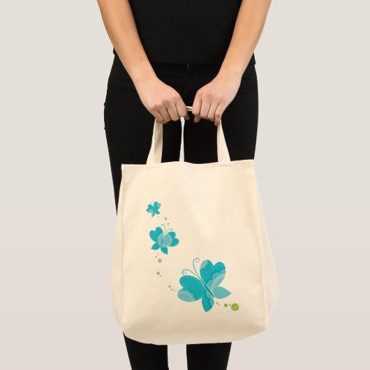 FLUTTERBY VLINDERS :: serie van drie 2 Tote Bag (Voorkant (product))