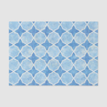 Flutterby Winter Geometric Blue