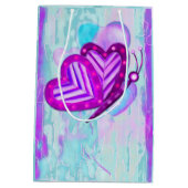 Flutterbys Valentijnse volkskunst ALLEEN MEDIUM Cadeauzakje (Achterkant)