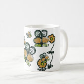 Flutterbys van RobynHood Koffiemok (Voorkant rechts)