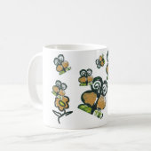 Flutterbys van RobynHood Koffiemok (Voorkant links)