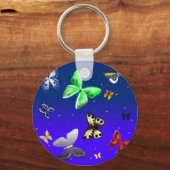 fluttercloud sleutelhanger (Voorkant)