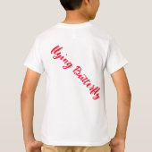 Flutterend Elegance T-shirt (Achterkant)