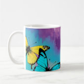 Flutterende Elegance Butterfly Tea Mok (Links)