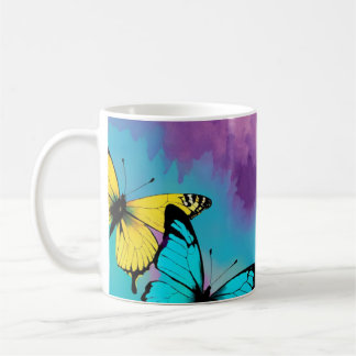 Flutterende Elegance Butterfly Tea Mok