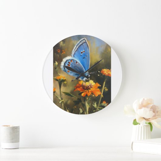 "Flutterende elegantie: door vlinders geïnspireerd Grote Klok (Huis)