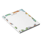 Fluttering Butterflies Notitieblok (Schuin)