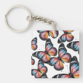 Fluttering Butterflies Pattern Sleutelhanger (voorkant)