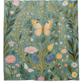 Fluttering Dreamscape Douchegordijn (Voorkant)