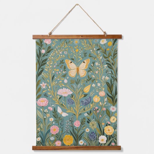 Fluttering Dreamscape Hangend Wandkleed (Voorkant)